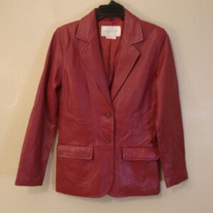 Margaret Godfrey Women's Leather Blazer
